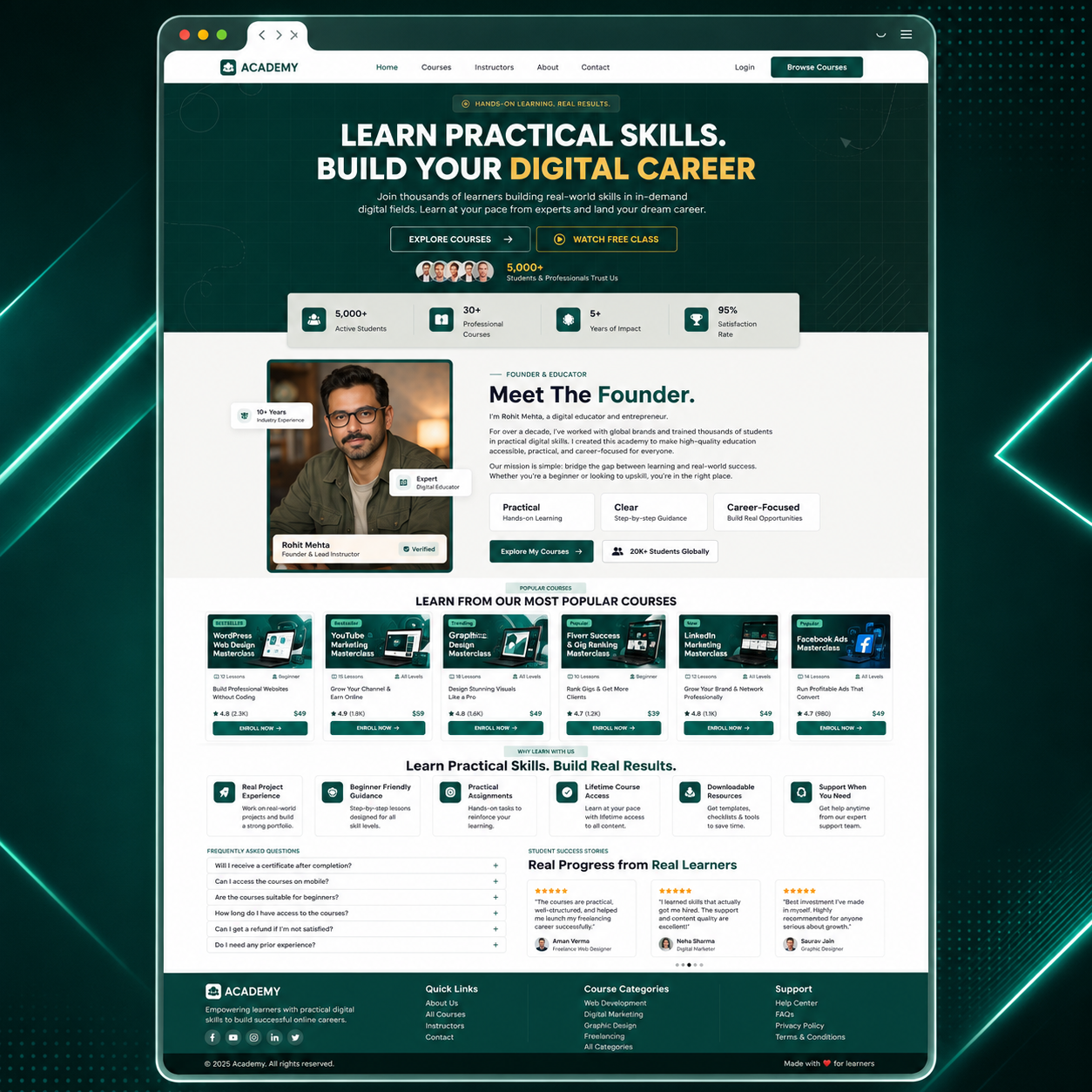 Online Course Selling Platform